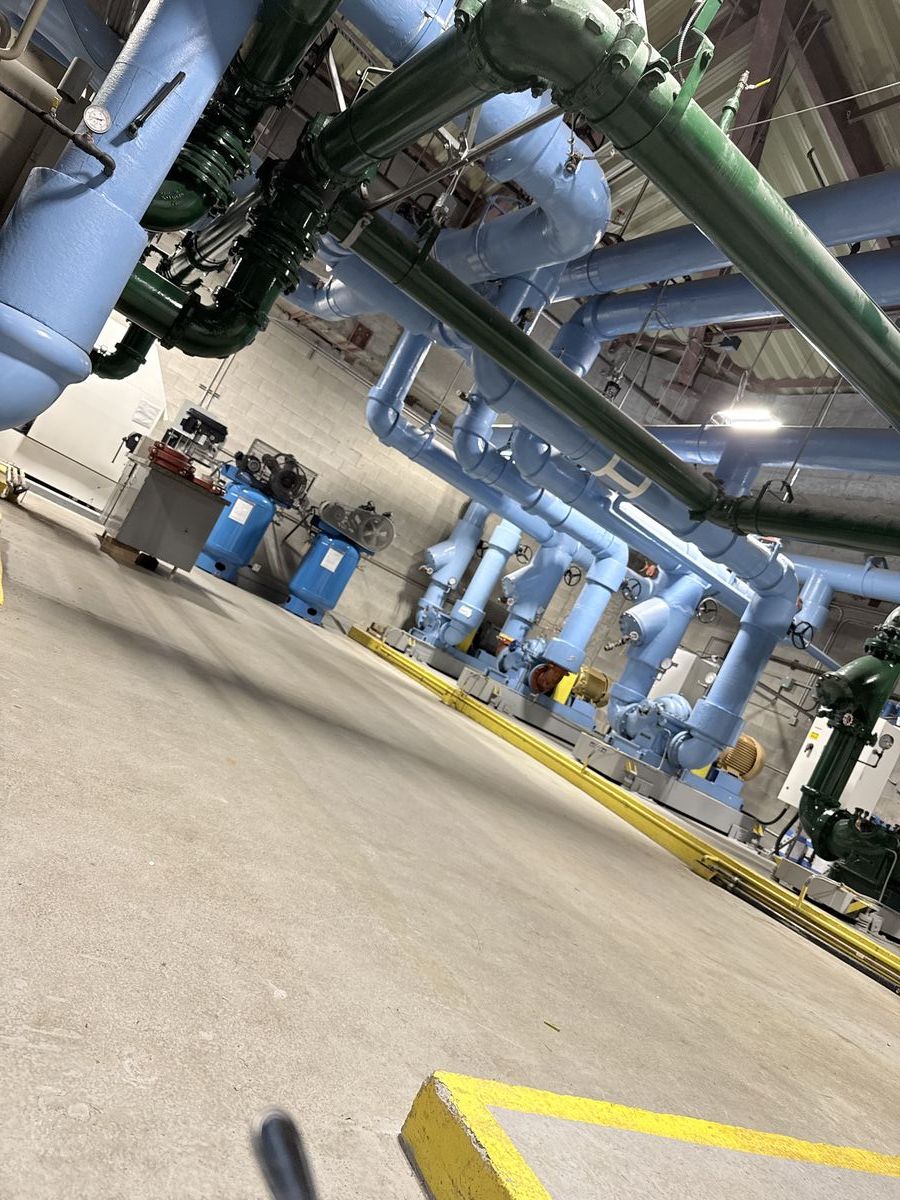 Commercial mechanical room
