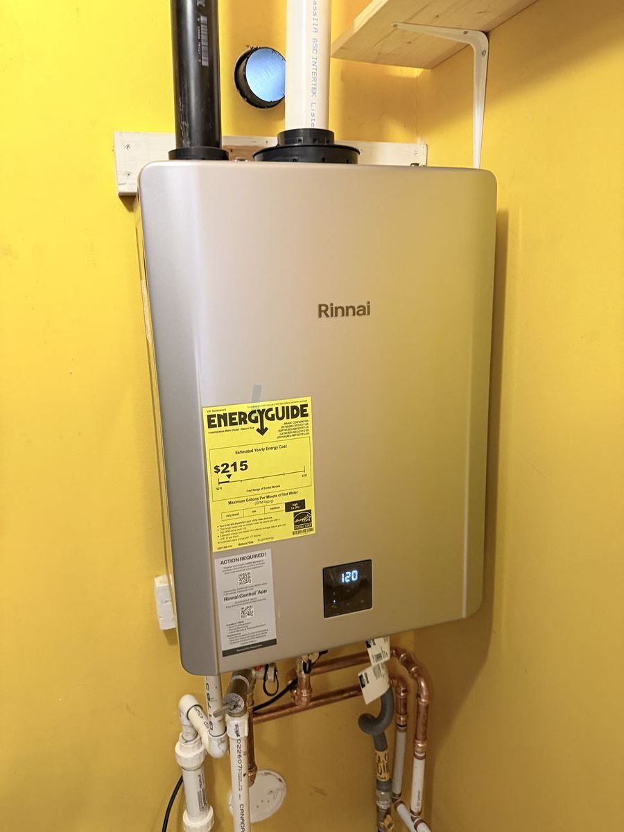 Rinnai tankless water heater